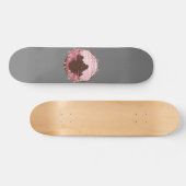 Skateboard Fleur rose (Horz)