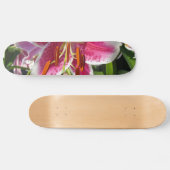 Skateboard Fleur rose rose rose rose fleur rose fleur tropica (Horz)