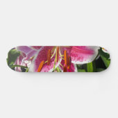 Skateboard Fleur rose rose rose rose fleur rose fleur tropica (Horz)