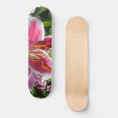 Skateboard Fleur rose rose rose rose fleur rose fleur tropica (Recto)
