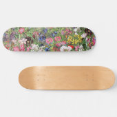Skateboard Fleur sauvage de la nature en fleurs botaniques (Horz)