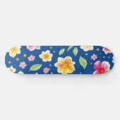 Skateboard Fleurs (Horz)