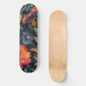 Skateboard Fleurs art nature (Recto)