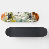 Skateboard Fleurs art nature (Horz)