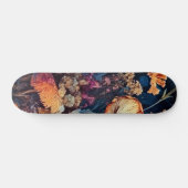 Skateboard Fleurs art nature (Horz)
