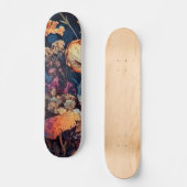 Skateboard Fleurs art nature (Recto)