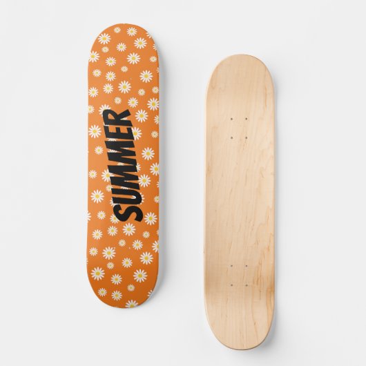 Skateboard Fleurs Chamomiles (Recto)