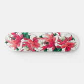 Skateboard Fleurs colorées cool Planche à roulettes (Horz)