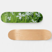 Skateboard Fleurs colorées Vert (Horz)