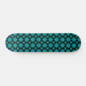 Skateboard Fleurs d'art rétro (Horz)