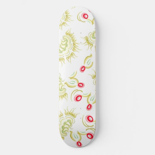 Skateboard Fleurs de cactus (Recto)