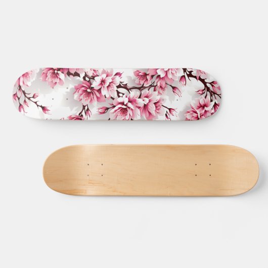 Skateboard Fleurs de cerisiers (Horz)