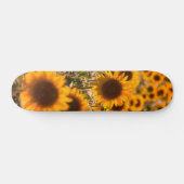 Skateboard Fleurs de soleil (Horz)