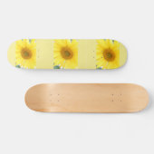 Skateboard Fleurs de soleil (Horz)