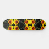 Skateboard Fleurs de soleil (Horz)