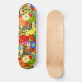 Skateboard Fleurs d'été (Recto)