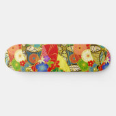 Skateboard Fleurs d'été (Horz)