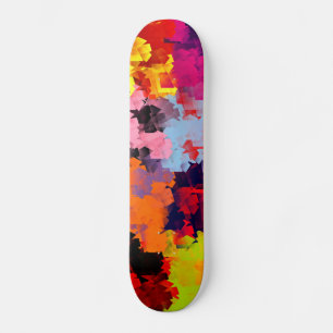 SKATEBOARD FLEURS D'ÉTÉ