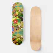 Skateboard Fleurs d'été (Recto)