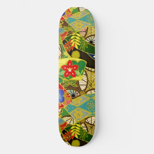 Skateboard Fleurs d'été (Recto)