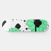 Skateboard Fleurs d'étoile (Horz)