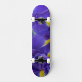Skateboard Fleurs d'Iris (Recto)