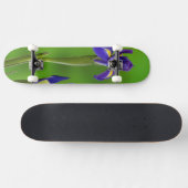 Skateboard Fleurs d'Iris (Horz)