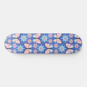Skateboard Fleurs et papillons (Horz)