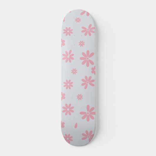 Skateboard Fleurs et pétales 12 (Devant)