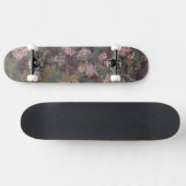 Skateboard Fleurs, feuilles, et camouflage (Horz)