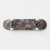 Skateboard Fleurs, feuilles, et camouflage (Horz)