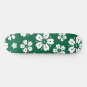 Skateboard Fleurs Motif 3 (Horz)
