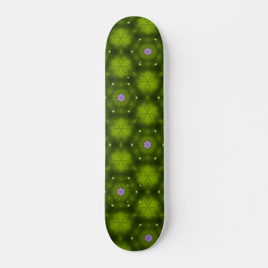 Skateboard Fleurs roses (Devant)