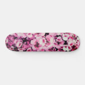 Skateboard Fleurs roses (Horz)