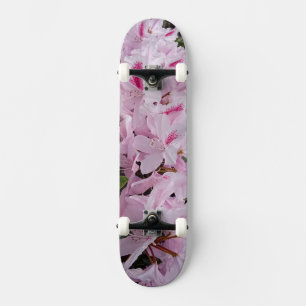Skateboard Fleurs roses