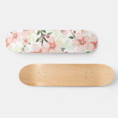 Skateboard Fleurs roses (Horz)