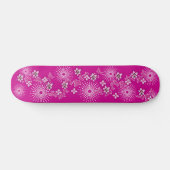 Skateboard Fleurs roses Girlie (Horz)