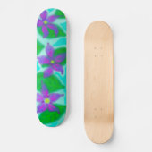 Skateboard Fleurs tropicales (Recto)