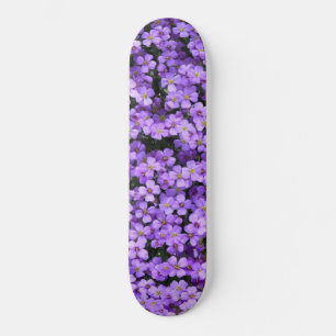 Skateboard Fleurs violettes - Printemps