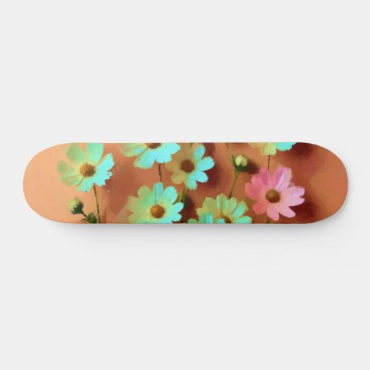 Skateboard Fleurs Zinnia Elegans (Horz)