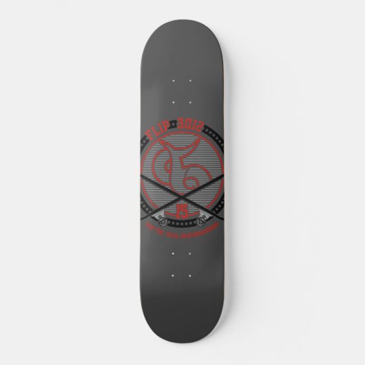 Skateboard Flip Side Pour Les Véritables Skateboarders (Recto)
