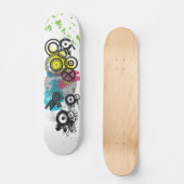 Skateboard Floc urbain (Recto)