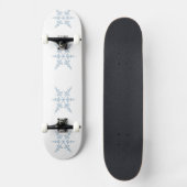 Skateboard Flocon de neige (Recto)