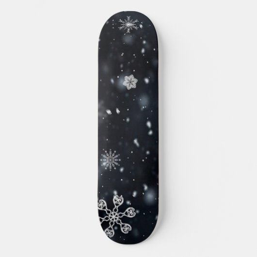 Skateboard Flocon de neige (Recto)