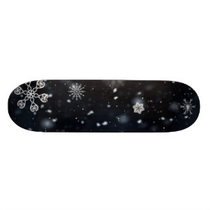 Skateboard Flocon de neige