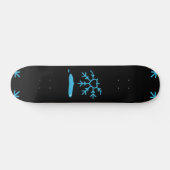 Skateboard flocon de neige (Horz)
