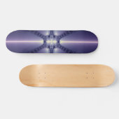 Skateboard Flocon de neige bleu (Horz)