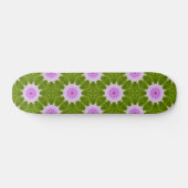 Skateboard Flocons de neige roses Planche à roulettes (Horz)