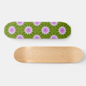 Skateboard Flocons de neige roses Planche à roulettes (Horz)