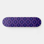 Skateboard Floral Modern Boho Elegant Abstract Pattern #505 (Horz)